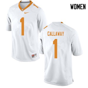 #1 Marquez Callaway UT Women Player Jerseys White