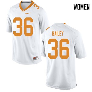 #36 Terrell Bailey Tennessee Volunteers Women Alumni Jersey White
