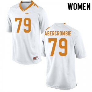 #79 Jarious Abercrombie UT Women Alumni Jerseys White