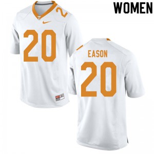 #20 Bryson Eason UT Women Player Jersey White