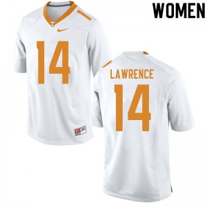 #14 Key Lawrence Tennessee Vols Women Player Jerseys White