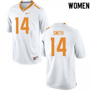 #14 Spencer Smith Tennessee Volunteers Women University Jerseys White