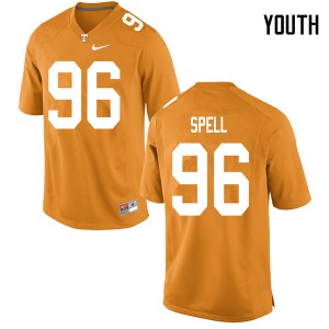 #96 Airin Spell Vols Youth Official Jersey Orange