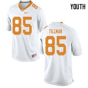 #85 Cedric Tillman Vols Youth College Jerseys White