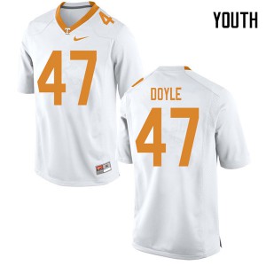 #47 Joe Doyle UT Youth Stitched Jersey White