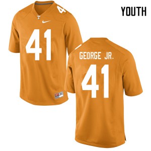 #41 Kenneth George Jr. UT Youth High School Jersey Orange