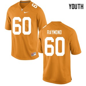 #60 Michael Raymond UT Youth Embroidery Jersey Orange
