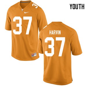 #37 Sam Harvin UT Youth Alumni Jerseys Orange
