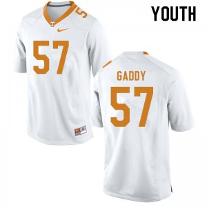 #57 Nyles Gaddy UT Youth High School Jersey White