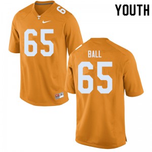 #65 Parker Ball UT Youth Alumni Jerseys Orange